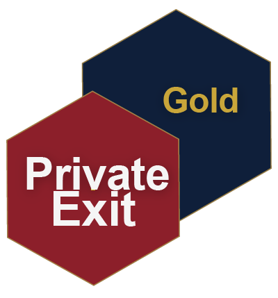 Private Exit Gold Logo